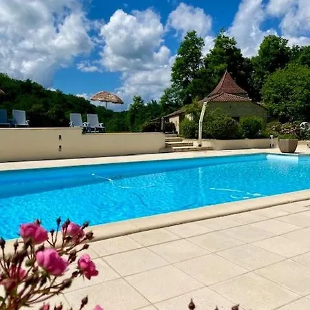 Apartmán Le Rossignol Met Airco & Prive Terras Dégagnac
