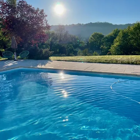 דירה Le Rossignol Met Airco & Prive Terras Dégagnac